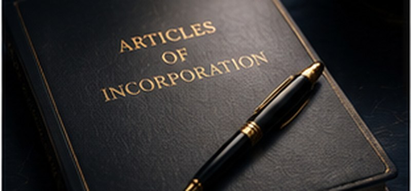 Articles of incorporation for a new Ontario corporation